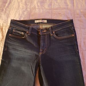 J Brand Dark Blue Boot Cut Jeans